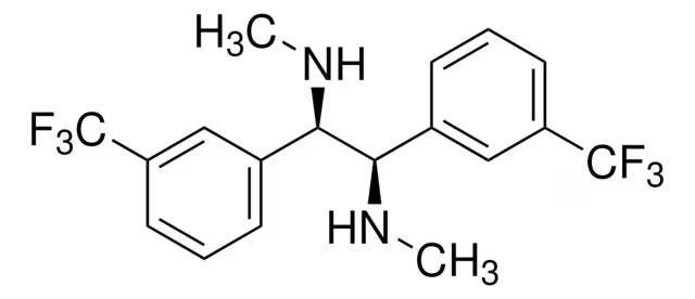 (1R,2R)-(+)-N,N'-Dimethyl-1,2-bis[3-(trifluoromethyl)phenyl]-1,2-ethanediamine structure, CAS 137944-39-9