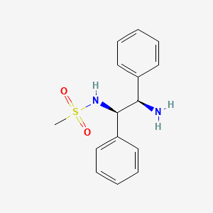 N-((1R,2R)-2-Amino-1,2-diphenylethyl)methanesulfonamide structure, CAS 511534-44-4