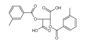Di-m-toluoyl-D-tartaricacid structure, CAS 391624-70-7