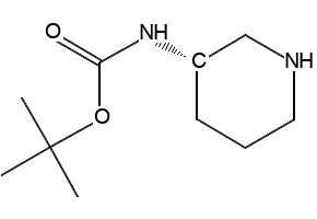 (S)-3-Boc-aminopiperidine structure, CAS 216845-23-8