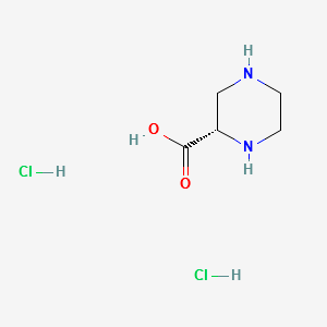(S)-Piperazine-2-carboxylicaciddihydrochloride structure, CAS 158663-69-5