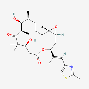 EpothiloneB structure, CAS 152044-54-7