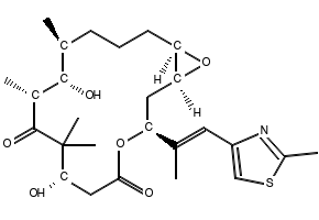 EpothiloneD structure, CAS 189453-10-9