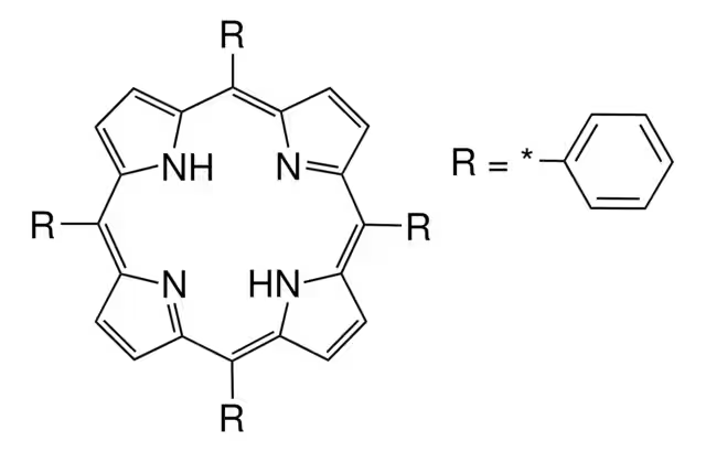 Tetraphenylporphyrin structure, CAS 917-23-7
