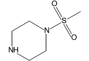 1-Methanesulfonylpiperazine structure, CAS 55276-43-2