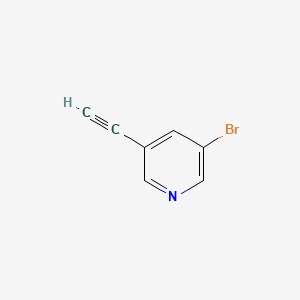 3-bromo-5-ethynylpyridine structure, CAS 866683-52-5