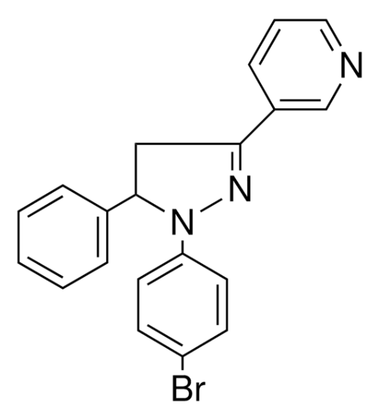3-bromo-5-(4-(trifluoromethyl)phenyl)pyridine structure, CAS 675590-01-9