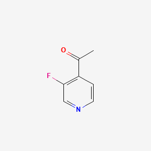 1-(3-fluoropyridin-4-yl)ethanone structure, CAS 87674-21-3