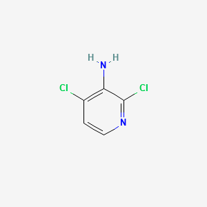 2,4-dichloropyridin-3-amine structure, CAS 173772-63-9