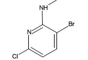 2-bromo-N-methylpyridin-3-amine structure, CAS 872492-60-9