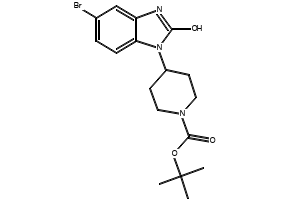 4-(2-oxo-2,3-dihydro-1H-benzimidazol-1-yl)-piperidine-1-carboxylicacidtert-butylester structure, CAS 87120-81-8