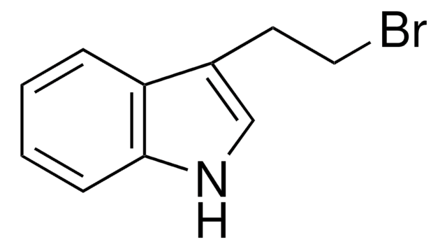 3-(2-Bromo-ethyl)-1H-indole structure, CAS 3389-21-7