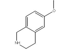 6-Trifluoromethyl-1,2,3,4-tetrahydro-isoquinoline structure, CAS 284027-37-8