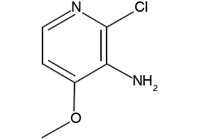 2-Chloro-4-methoxy-pyridin-3-ylamine structure, CAS 173435-34-2