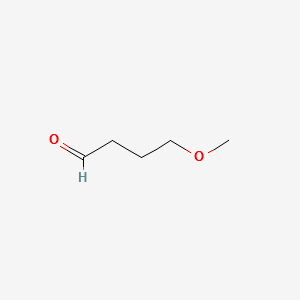 4-methoxybutanal structure, CAS 21071-24-9