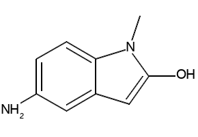 5-amino-1-methylindolin-2-one structure, CAS 20870-91-1