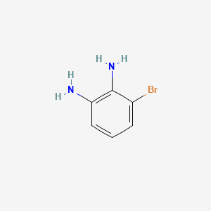 1,2-Diamino-3-bromobenzene structure, CAS 1575-36-6