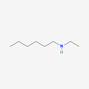 N-EthylHexylamine structure, CAS 20352-67-4