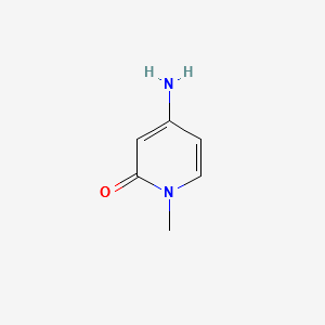 4-amino-1-methylpyridin-2(1H)-one structure, CAS 952182-01-3