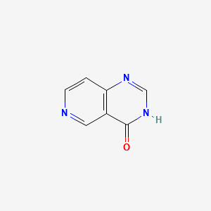 pyrido[4,3-d]pyrimidin-4(3H)-one structure, CAS 16952-64-0