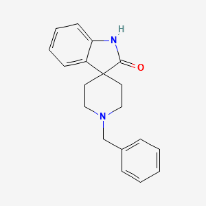 1'-benzylspiro[indoline-3,4'-piperidin]-2-one structure, CAS 1086063-19-5