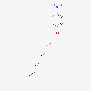 4-Decyloxyaniline structure, CAS 39905-47-0
