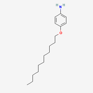 4-Undecyloxyaniline structure, CAS 141676-54-2