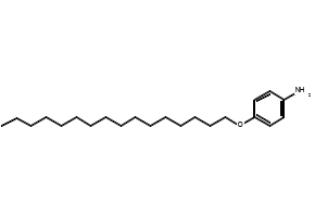 4-Hexadecyloxyaniline structure, CAS 7502-06-9