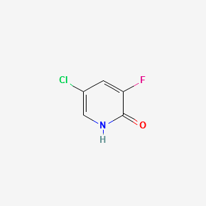 5-chloro-3-fluoropyridin-2-ol structure, CAS 514797-96-7