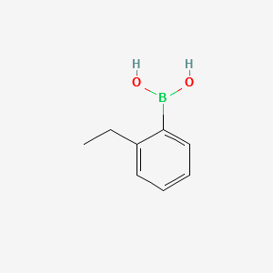 2-ethylphenylboronicacid structure, CAS 90002-36-1