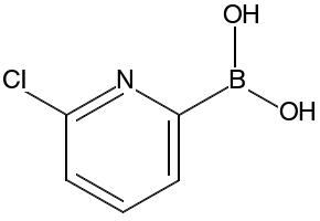 6-chloropyridin-2-ylboronicacid structure, CAS 652148-90-8
