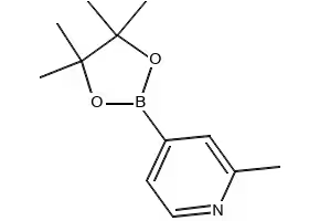 4-methyl-2-(4,4,5,5-tetramethyl-1,3,2-dioxaborolan-2-yl)pyridine structure, CAS 1236119-88-2