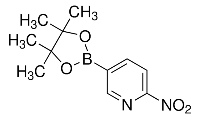 2-Nitro-5-pyridineboronicacidpinacolester structure, CAS 1073371-93-3