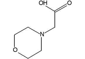 4-Morpholineaceticacid structure, CAS 3235-69-6