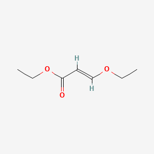 Ethyltrans-3-ethoxyacrylate structure, CAS 5941-55-9