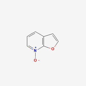 Furo[2,3-b]pyridine,7-oxide(9CI) structure, CAS 181526-16-9