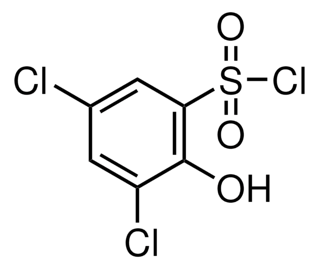 3,5-dichloro-2-hydroxybenzenesulfonylchloride structure, CAS 23378-88-3