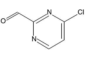 4-chloropyrimidine-2-carbaldehyde structure, CAS 944902-13-0