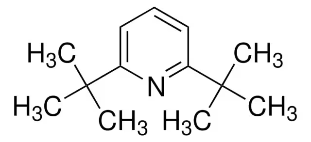 2,6-Di-tert-butylpyridine structure, CAS 585-48-8