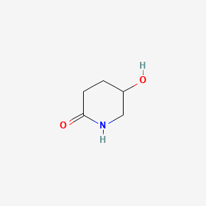 5-Hydroxy-2-piperidone structure, CAS 19365-07-2