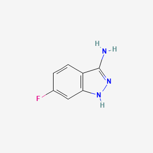 6-Fluoro-1H-indazol-3-ylamine structure, CAS 404827-75-4
