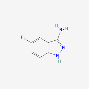 5-Fluoro-1H-indazol-3-ylamine structure, CAS 61272-72-8