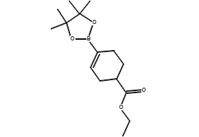 ethyl4-(4,4,5,5-tetramethyl-1,3,2-dioxaborolan-2-yl)cyclohex-3-enecarboxylate structure, CAS 1049004-32-1