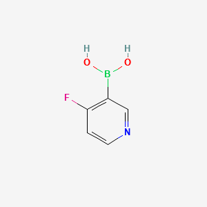 4-fluoropyridin-3-yl-3-boronicacid structure, CAS 860626-80-8