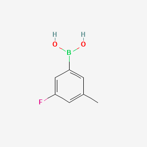 3-Fluoro-5-methylphenylboronicacid structure, CAS 850593-06-5