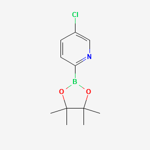 5-chloro-2-(4,4,5,5-tetramethyl-1,3,2-dioxaborolan structure, CAS 652148-93-1