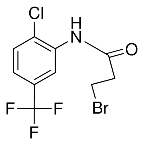 3-Bromo-2-chloro-5-(trifluoromethyl)phenylboronicacid structure, CAS 957120-85-3