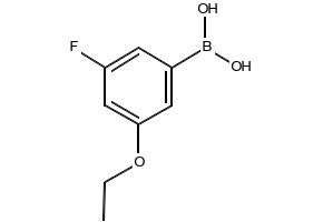 3-Ethoxy-5-fluorophenylboronicacid structure, CAS 850589-53-6