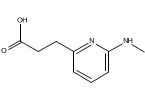 6-(methylamino)pyridin-3-ylboronicacid structure, CAS 774170-15-9