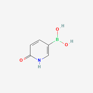 6-hydroxypyridin-3-ylboronicacid structure, CAS 903899-13-8